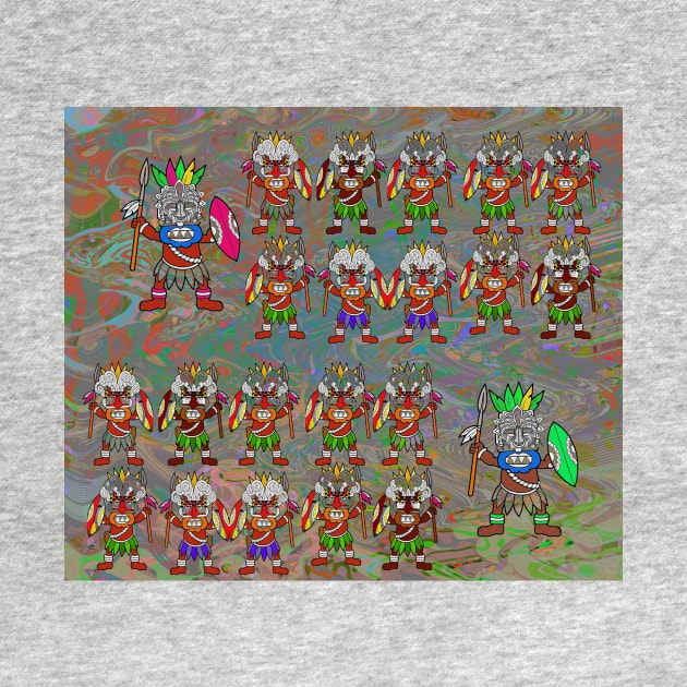 Dance of African Warriors V3 by walil designer